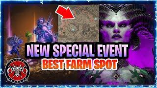 Diablo 4 NEW EVENT Special Goblins Gameplay : And Best Farming Locations : Necro Buff / Rogue Bugged