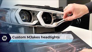 MJakes - Custom headlights design