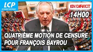 Motion de censure contre le gouvernement Bayrou : débat et vote - 10/02/2025