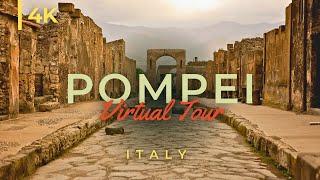 Inside Pompei ruins in 4K - Tour of Pompei, Italy