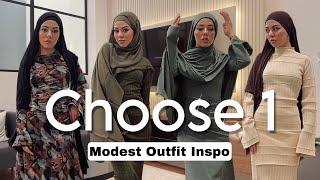 Modest Outfit inspo | A day with me as a Muslim Content Creator