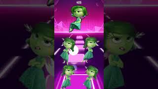 Inside Out 2: Disgust Coffin Dance 🪩 Tiles Hop EDM Rush #coffindance #insideout #shorts #tileshop