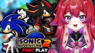 My FIRST time playing Sonic Adventure 2 is AWESOME!  | 【 Vtuber】