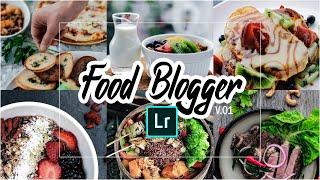 How to food blogger edit in lightroom  | Tutorial Free Preset