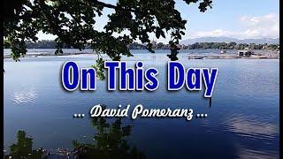 On This Day - David Pomeranz (KARAOKE VERSION)