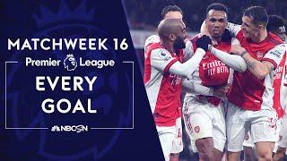 Every Premier League goal from Matchweek 16 (2021-22) | Premier League | NBC Sports