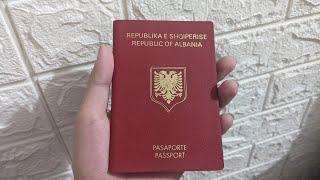 Albania Passport (Pre-Biometric) | What's inside?