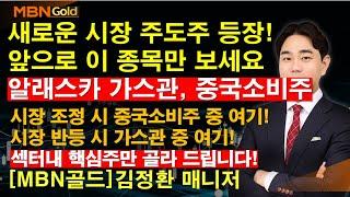 [MBN골드 김정환] 새로운 시장 주도주 등장! 앞으로 이 종목만 보세요 , 알래스카 가스관, 중국소비주 시장 조정 시 중국소비주 중 여기! 시장 반등 시 가스관 중 여기!