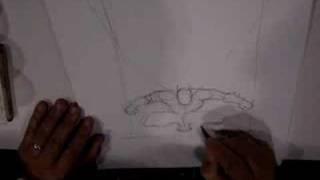 Tim Sale sketches Batman Part 1