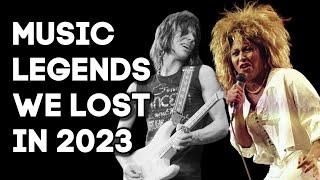 25 famous musicians and rock stars who died in 2023 - a tribute