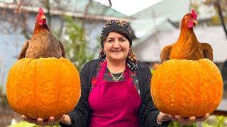 Grandma's Special Whole Chicken in Pumpkin Recipe! Have You Ever Tried This Before?