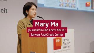 Fact checking information. But how? Interview with Mary Ma, Taiwan FactCheck Foundation