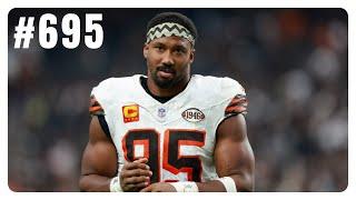 #695 Thoughts Before The Super Bowl, Myles Garrett, Chip Kelly, & Cooper Kupp