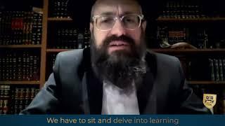 Only One Way: Sit and Learn - Rabbi Mendel Kaplan