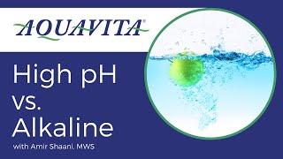 High pH vs. Alkaline Water - Dr. Shaani, Master Water Specialist