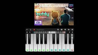 En Iniya Thanimaye | Teddy | Piano Cover | Senth Vyra Music | Imman