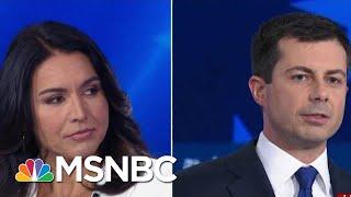 Pete Buttigieg And Tulsi Gabbard Call Each Other Out Over Inexperience | MSNBC