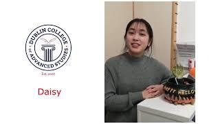 Daisy | Student Experience | Dublin College of Advanced Studies