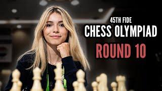 ROUND 10 - SWEDEN vs BELGIUM - CHESS OLYMPIAD 2024 | Hosted by GM Hammer