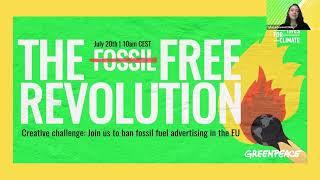 Creatives for Climate - Fossil Free Revolution Creative Challenge