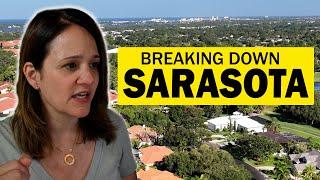 Living in Sarasota Florida? Breaking Down the Sarasota Area On A Map!