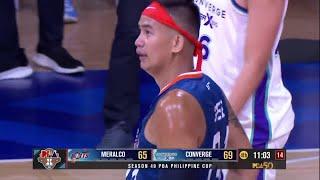 Reymar Jose MAKES IMPACT for Meralco vs. Converge  | PBA Season 49 Philippine Cup
