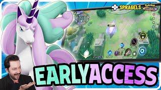 EARLY ACCESS To Galarian Rapidash! Truly Crazy!! | Pokemon Unite