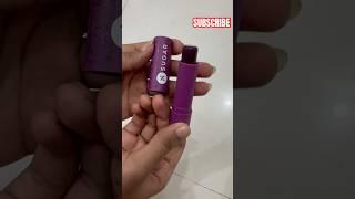 Unboxing Sugar lipbalm shade 7 bramble #unboxing #review #trending #viralvideo #shorts #sugar #india