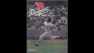 5-7-1976 Dodgers v  Phillies (radio) Vin Scully calls 9th inning of 12th win in a row.