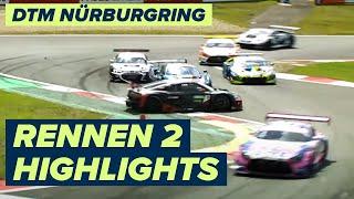 Albon gewinnt Chaos-Rennen | DTM Nürburgring 2021 Rennen 2 | Highlights