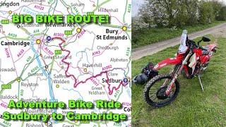 Sudbury to Cambridge Adventure Bike Route - Beginner Friendly Off-Road Route with GPX File