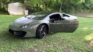 14,000 of my folks signed my Lamborghini for me ️ “CREEK SQUAD”