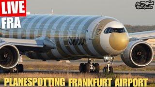 Live Sunday Planespotting Frankfurt Airport | Winterflugplan ️