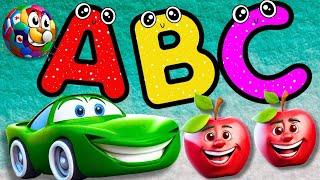 ABC Phonics Song - Toddler Learning Video Songs | A for Apple | Learn Phonics Sounds of Alphabet