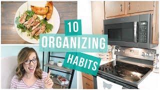 TOP 10 HABITS OF ORGANIZED PEOPLE