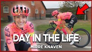 DAY IN THE LIFE OF A PROFESSIONAL CYCLIST ft. Mirre Knaven