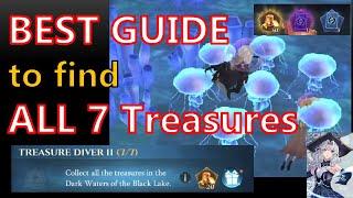 【Kang】Best Guide to find All 7 Treasures Treasure Diver II Dark Water Harry Potter Magic Awakened