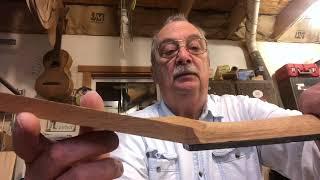 Blues Creek Guitars - In the Shop with John Hall - Finishing a Guitar Volute like Martin Guitars