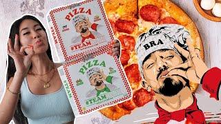 FOODNEUHEIT: Capital Bra Pizza im Test | Lohnt es sich? | Heyxngoc