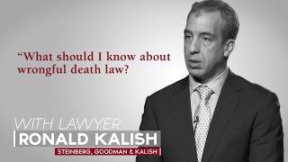 What should I know about wrongful death law?