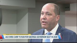 Georgia Attorney General Chris Carr launches Republican bid in 2026 governor’s race