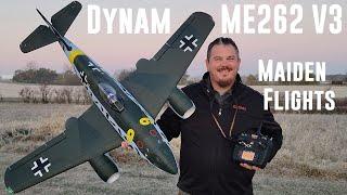 Dynam - Messerschmitt Me 262 V3 - Twin 70mm - Maiden Flights + Crash & Repairs