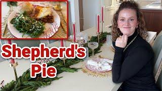 Hosting a Friends Christmas Dinner! Shepherd's Pie Recipe