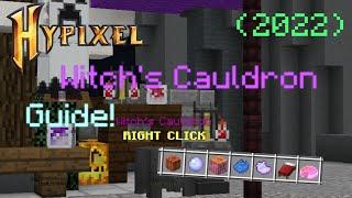 (works in 2024) Hypixel Witch's Cauldron Location + Recipe Guide! (4+7)