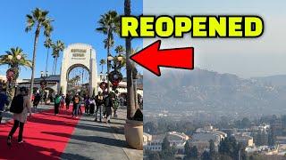 Universal Studios Hollywood Reopens after two days of closure