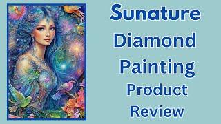 Sunature Diamond Painting - Product Review - Diamond Art - Beautiful Lady