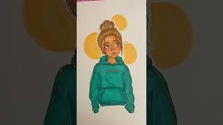 Ai V.S. My drawings!! Let’s get 3k likes! @DANDY.WORLDWIDE #shorts #art #ai #viral #hoodie