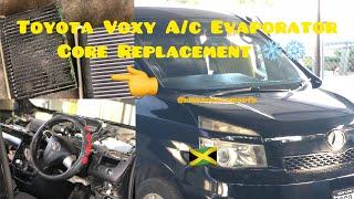 2011 Toyota Voxy (Hoah) A/c Evaporator Core Replacement #toyotavoxy #toyotanoah #evaporator