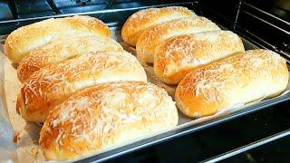 Homemade bread. fluffy bun. Butterbrot - simple and delicious!