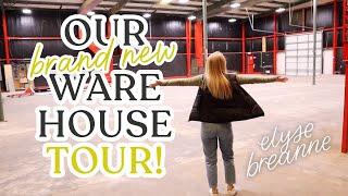 Tour my NEW WAREHOUSE with me! We're growing & need the space - see it before the renovations start!